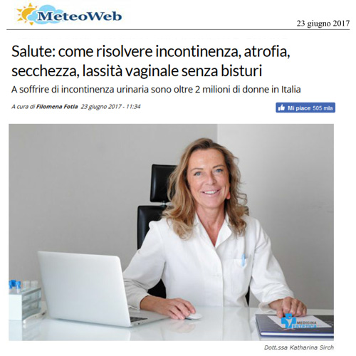 articolo su meteoweb